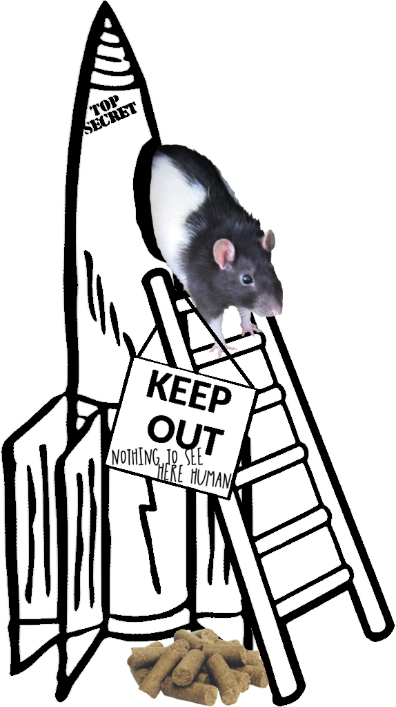 Karl keeping an eye on the pelletstash